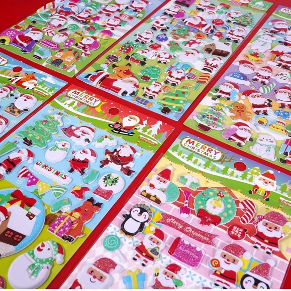 Christmas Themed Sticker Set - Picture 2 of 5